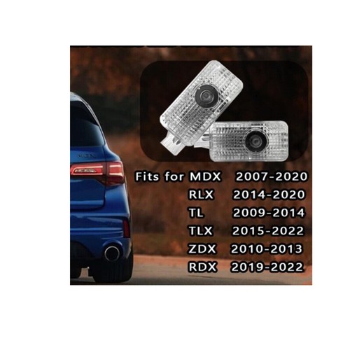 For Acura LED Door Light Projector Welcome Ghost Shadow Lamp MDX RDX RLX TL TLX - Picture 5 of 7