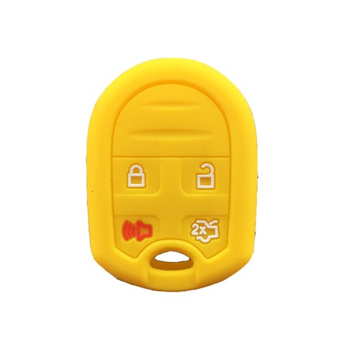 Fit Ford F-150 F-250 F-350 4 Button Remote Smart Silicone Key Fob Cover Case - Picture 12 of 26
