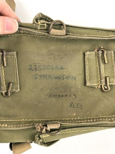 Großbritannien WWII, Carrying bag for MKII Lightweight Service Respirator. D-Day - Picture 6 of 9