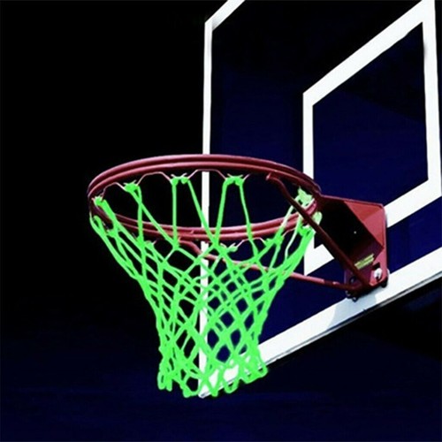 USA NEON GLOW GREEN Heavy Duty Basketball Rim Hoop Basketball Ball Net Shots Nylon - Bild 10 von 12