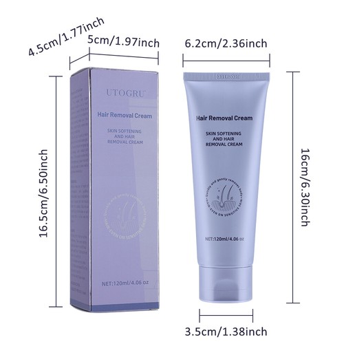 Hair Removal Cream For Men & women - Easy & Painless Depilator Stop Hair Growth - Picture 15 of 20