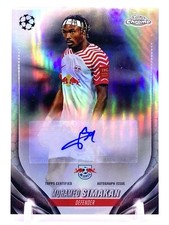 2023-24 Topps Chrome UEFA Auto MOHAMED SIMAKAN Leipzig #CA-MS