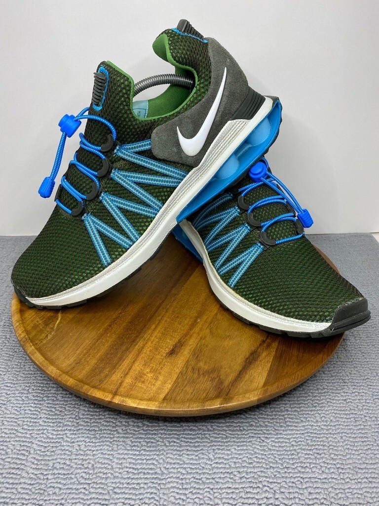 Men's Size 11.5 - Nike Shox Gravity Blue Fury 191885998442 | eBay