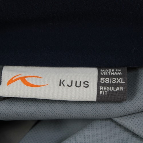 KJUS NWT 100% Polyester Dexter II 2.5L Half-Zip Jacket Size 58 (3XL US) In Blue - Picture 9 of 16