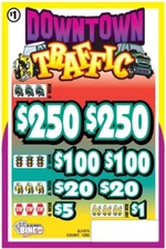 NEW pull tickets DOWNTOWN TRAFFIC - Instant Tabs