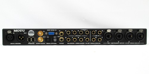 MOTU Traveler FireWire audio interface w/ Power Supply + Manual - Picture 3 of 4