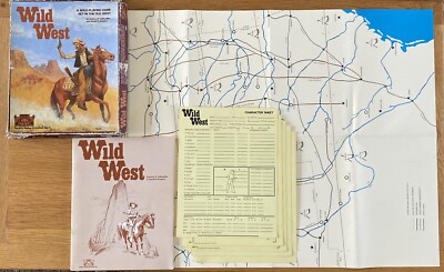 Wild West: Ein Rollenspiel Fantasy Games Unlimited #2501 komplett