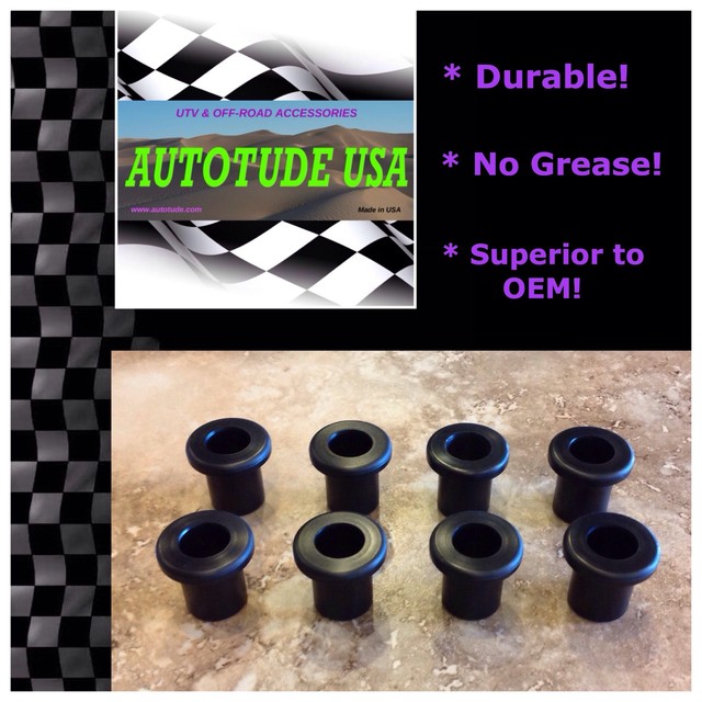 2008 Sportsman Touring 500 EFI QUAD Front A-Arm DELRIN Bushing Kit DURABLE! 2008 Sportsman Touring 500 EFI QUAD Front A-Arm DELRIN Bushing Kit DURABLE!