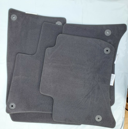 2011-2018 VW Touareg Porsche Cayenne OEM Carpet Floor Mats Black Set - BRAND NEW