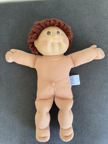1982 Cabbage Patch Kid Boy BRN EYES HAIR 2 DMPL BLUSH CHK - Bild 2 von 9