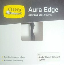 Otterbox Aura Edge Apple Watch Series 3 (42mm) Bumper Case -Black - NIB