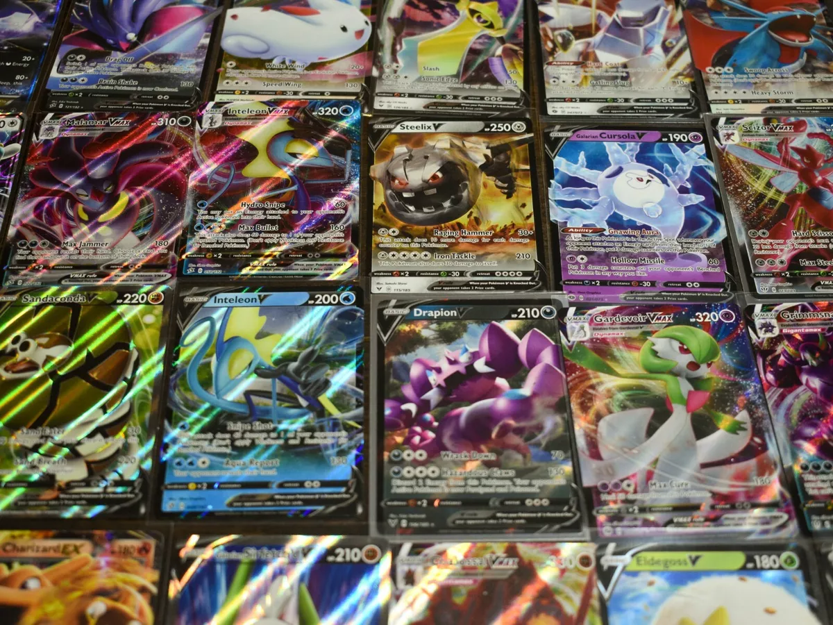 Pokemon TCG – 5 cartas EX / GX / Mega EX Lot.