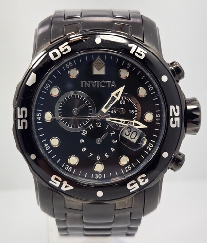 Invicta Pro Diver SCUBA Men Model 0076 - Men's Watch Quartz 48mm Stainless Steel