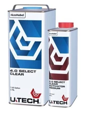 UTECH AkzoNobel U-TECH 4.0 Select Clear Coat Similar to Finish1 1.25 Gallon Kit