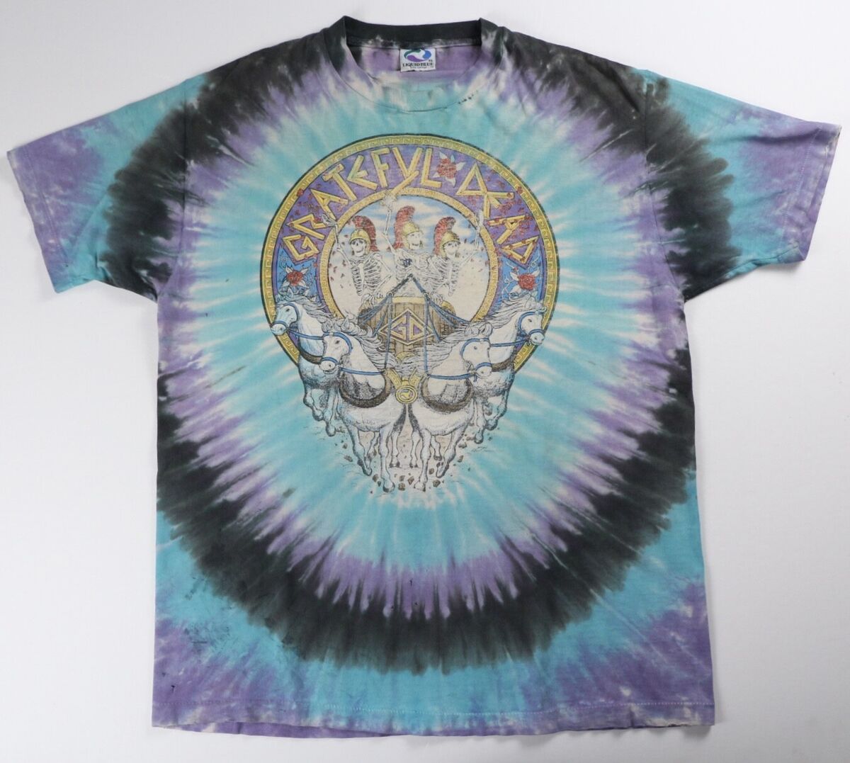 Vintage Grateful Dead Shirt 1991 Liquid Blue Tee XL 23 x 30 Vintage Grateful Dead Shirt 1991 Liquid Blue Tee XL 23 x 30