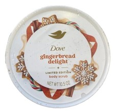 Dove Holiday Treats Gingerbread Delight Body  Scrub Limited Edition 10.5 Oz New