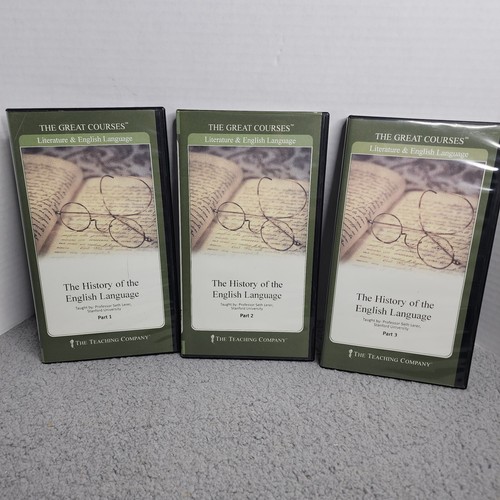 The Great Courses The History of the English Language 6 Disk Set and Guidebooks - Picture 2 of 5