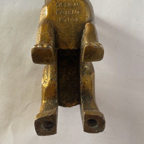 Vintage Mack Truck Accessory Hood Ornament Original Part 87931 Copper Color - Picture 8 of 17