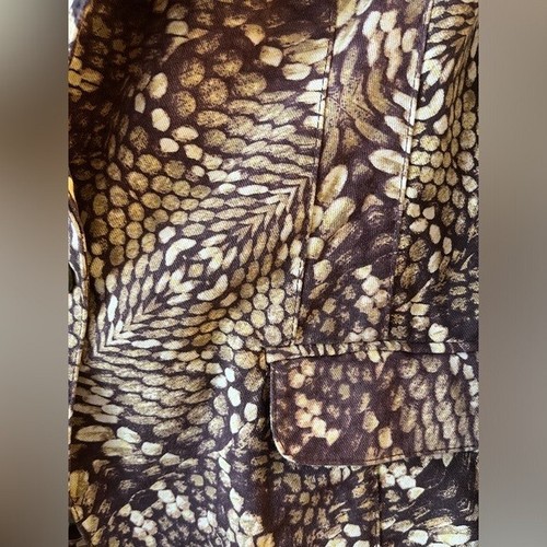 Roberto Cavalli Justcavalli Animal-Print Blazer Jacket XL - Picture 3 of 11