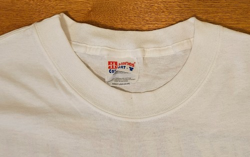 Mark Kinser T-Shirt Signed White Sprint Car 2001 Kings Royal Champion Size L - Picture 7 of 14