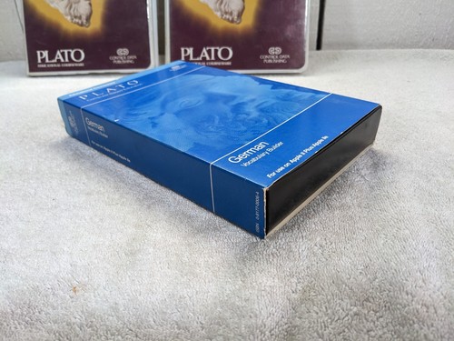 LOT Plato German Computer Based Education Big Box Apple II 5.25" Floppy 1983 - Picture 12 of 16