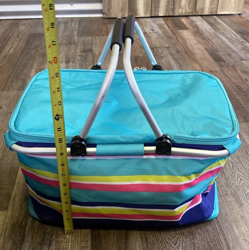 Tupperware Picknick Isoliertasche Tageskühltasche gestreifte Wassermelone Heckklappe - Bild 9 von 11