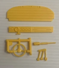 NASCAR LUMINA STEERING WHEEL, MORE 257 1638 Model Car Parts COMBINE PARTS