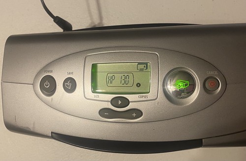 HP Photo Smart 130 Color Inkjet Photo Printer 4x6" Plus 160+ Sheets Photo Paper - Picture 1 of 9