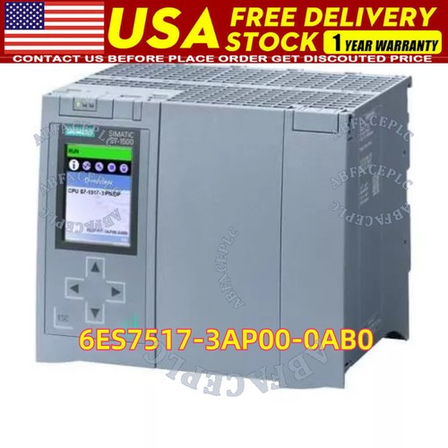 New Siemens 6ES7 517-3AP00-0AB0 S7-1500 CPU 1517-3 PN/DP 6ES7517-3AP00-0AB0