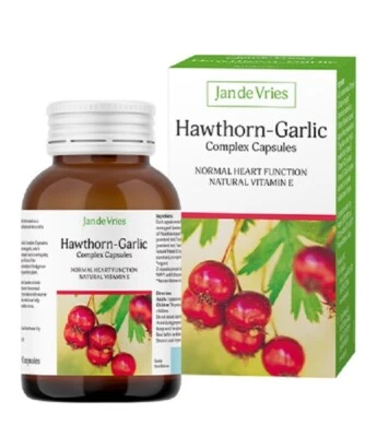 A. VOGEL (BIOFORCE) Jan de Vries Hawthorn-Garlic (90 capsules) BBE 10/2027
