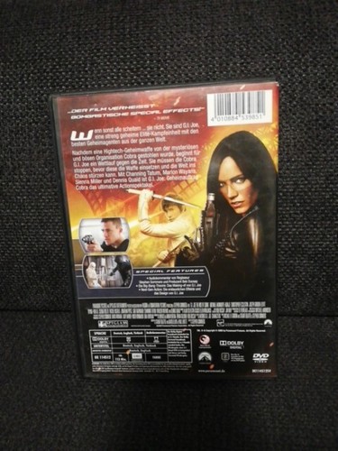 G.I. Joe - Geheimauftrag Cobra (DVD) Zustand Gut - Bild 2 von 2