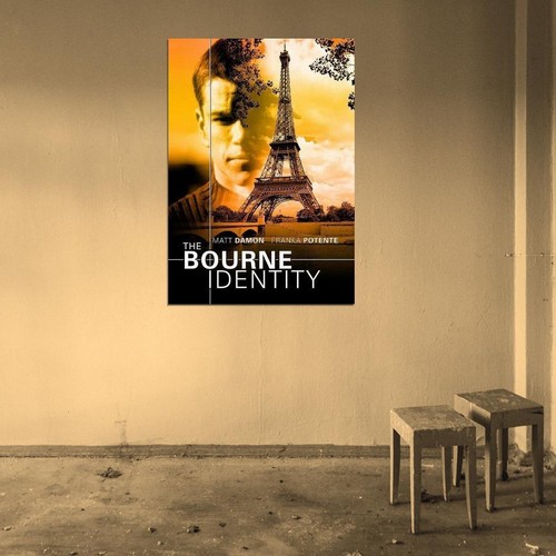 68803 The Bourne Identity Matt Damon Franka Potente Wall Decor Print Poster - Picture 5 of 7