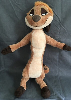 Disneyland Paris Timon Lion King soft toy plush With Posable Legs
