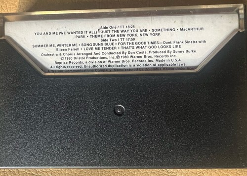 Frank Sinatra Trilogy The Present Some Very Good Years Cassette - Picture 6 of 12