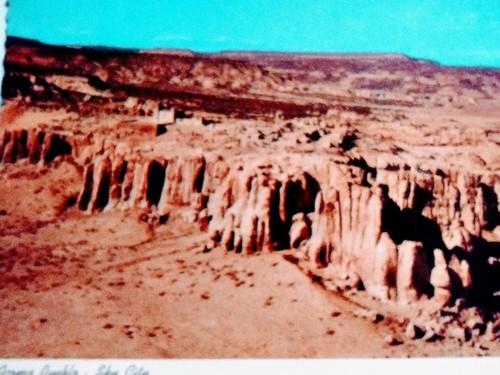 VINTAGE POST CARD ACOMA PUBEBLO SKY CITY N.M. - Picture 3 of 12