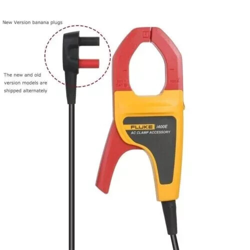FLUKE I400E 400A AC CURRENT 4mm Banana Plug CLAMP-ON PROBE i400E flukei400e - Picture 2 of 5