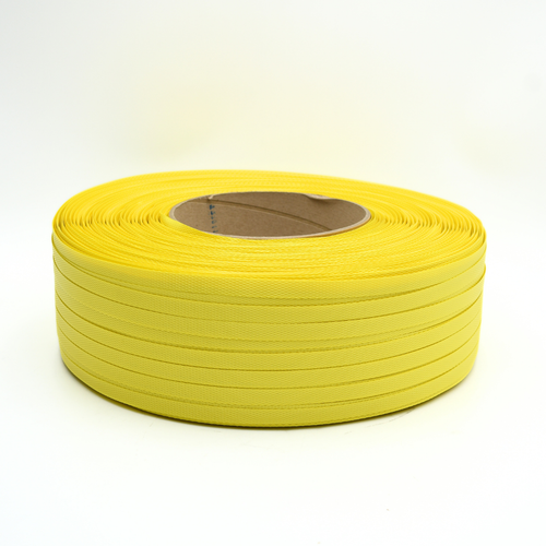 Venhart Yellow PP HAND Strapping 12mm x 1000m - Ctns of 5 rolls - Picture 2 of 4