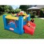 Little Tikes Junior Sports 'n Slide Inflatable Bounce House with Basketball Hoop 50743630873 | eBay