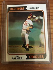 1974 Topps Jim Palmer EX