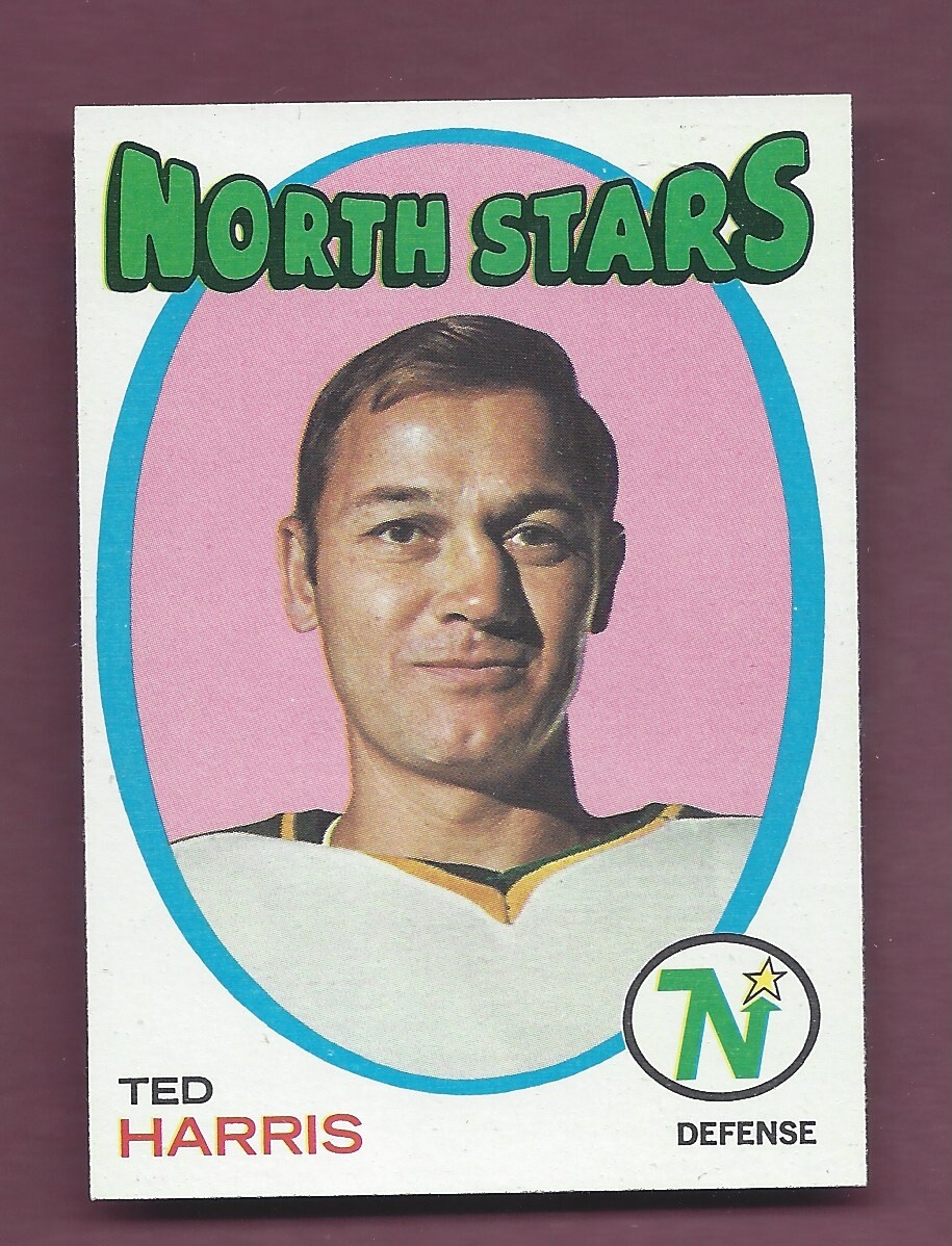 SHARP PACK FRESH 1971-72 TOPPS HOCKEY #32 TED HARRIS .99 SHIP V157