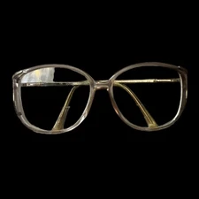 Safilo Lady Elasta Eyewear Plastic Metal Oversized Square Frames 5643-N 1970