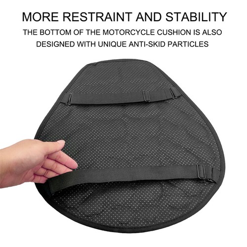 Lycra Air Seat Cushion Cover Comfort Gel Breathable Pad for Motorcycle Scooter - Picture 5 of 12