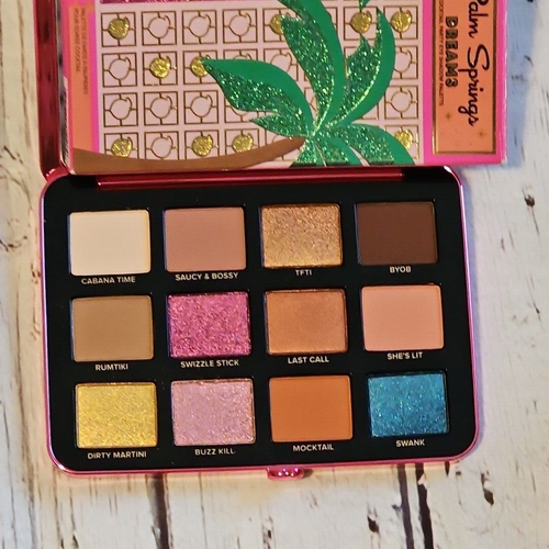 Too Faced Palm Springs Dreams Cocktail Party Eye Shadow Palette ~ NIB - Picture 6 of 10
