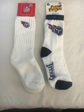 TENNESSEE TITANS KIDS SOCKS X2 . FAN STYLE HEAD TO TOES,NFL LICENSED NWT