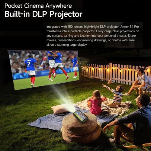 Proyector Ulefone Armor 34 Pro 5G AI Móviles Robustos 6,95" 32GB+512GB 25500mAh NFC - Imagen 10 de 24