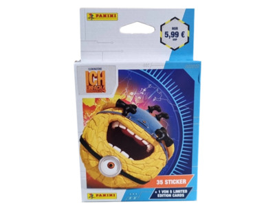 Panini Despicable Me 4 Stickers - 1x Eco Blister 7x Sticker Bags Each