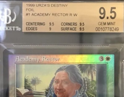 MTG【Foil】〈アカデミーの学長/Academy Rector〉[UDS] Academy Rector UDS – Bootleg Mage