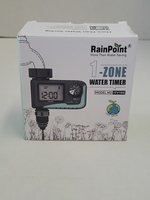RainPoint 1 zone digital programmable sprinkler Water timer model itv105
