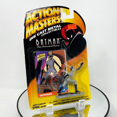 Kenner Action Masters Lot of 3 Batman Die-Cast Metal Collectibles - SEALED A - Picture 5 of 10