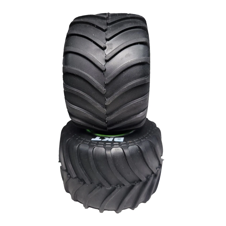 Neumáticos y ruedas Losi Mini LMT 1/18 BKT verdes premontados/pegados LOS41045 Foto 4 de 4